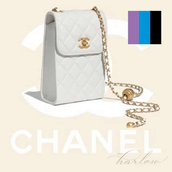 2021クルーズ新作★シャネル★フォン ケース ラムスキン AP1448 B02916 10601